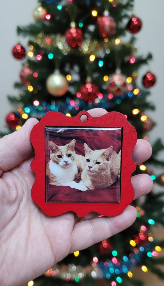 Photo Magnet Ornaments!