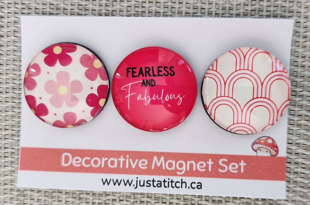 Glass Magnet Set