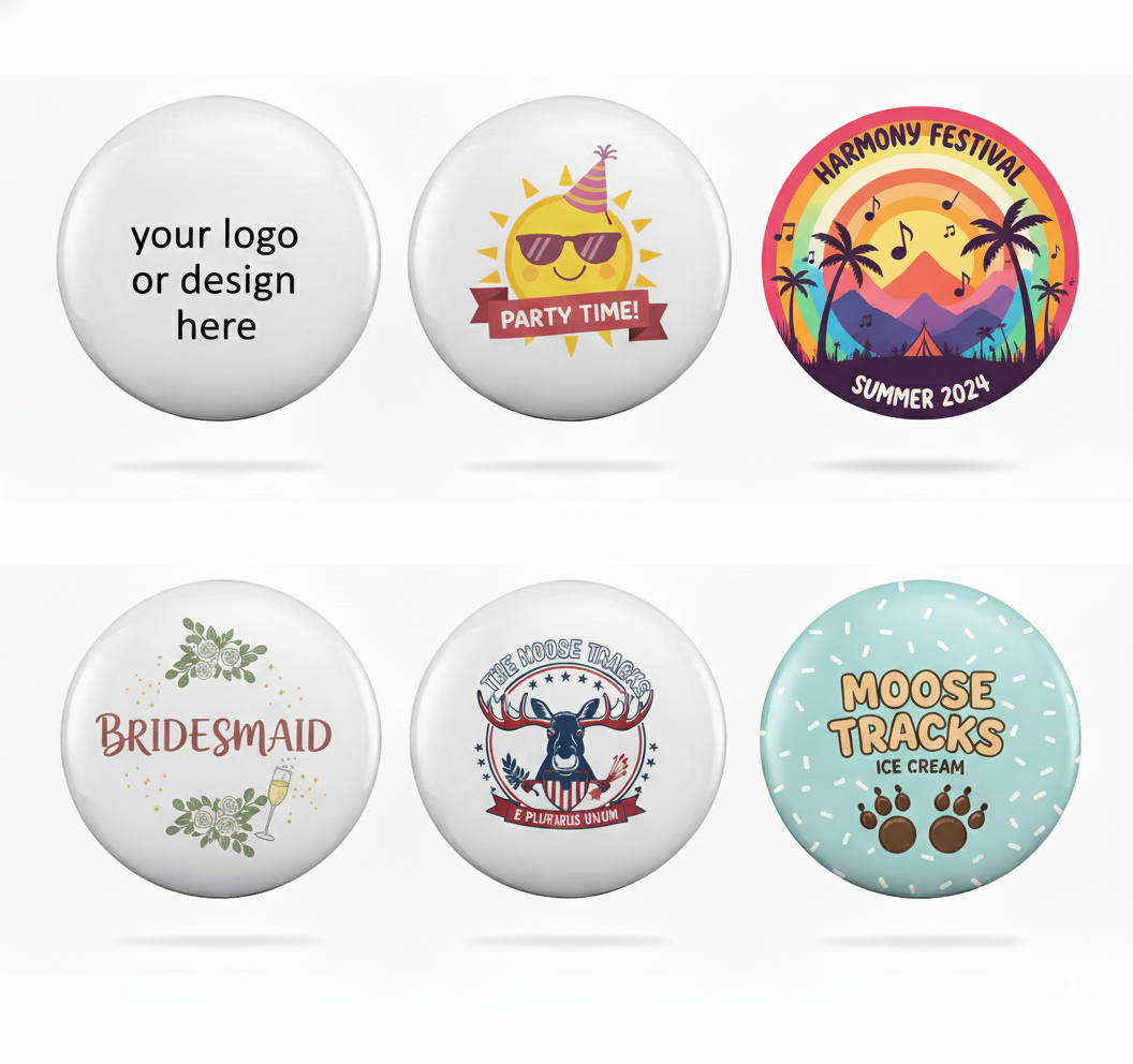 Custom Pin Buttons