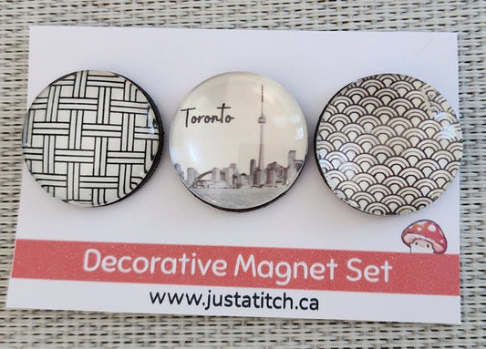Glass Magnet Set
