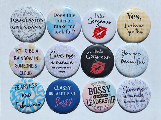 Compact Mirror for pocket, purse