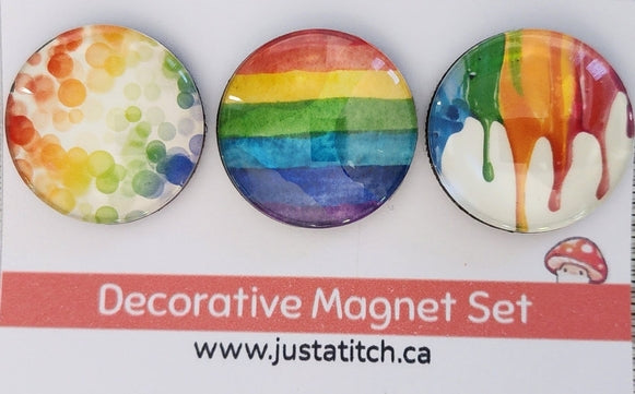 Glass Magnet Set