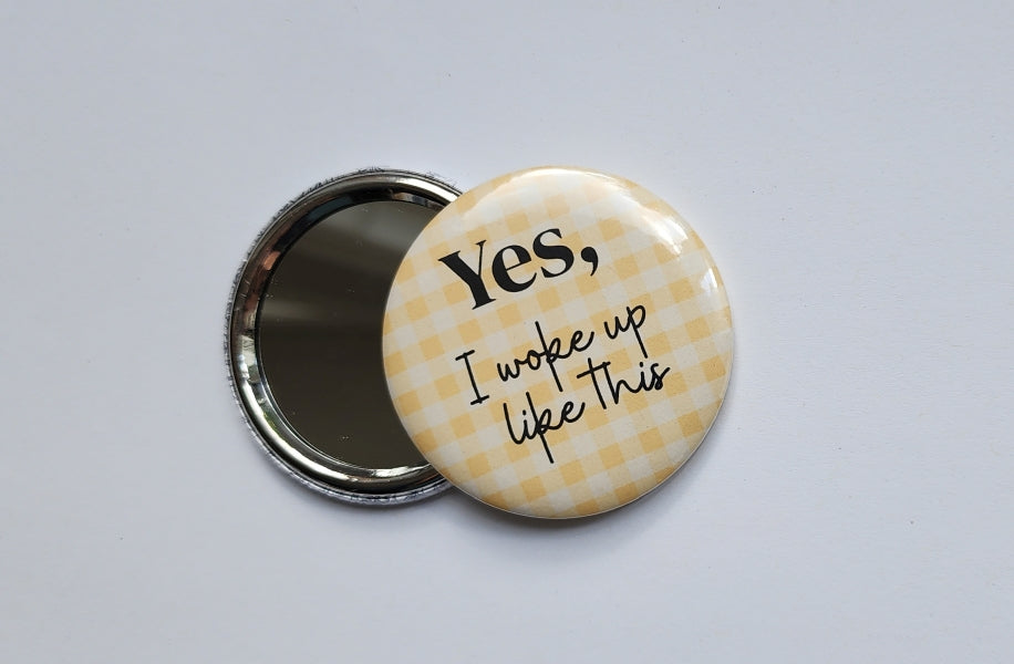 Compact Mirror for pocket, purse